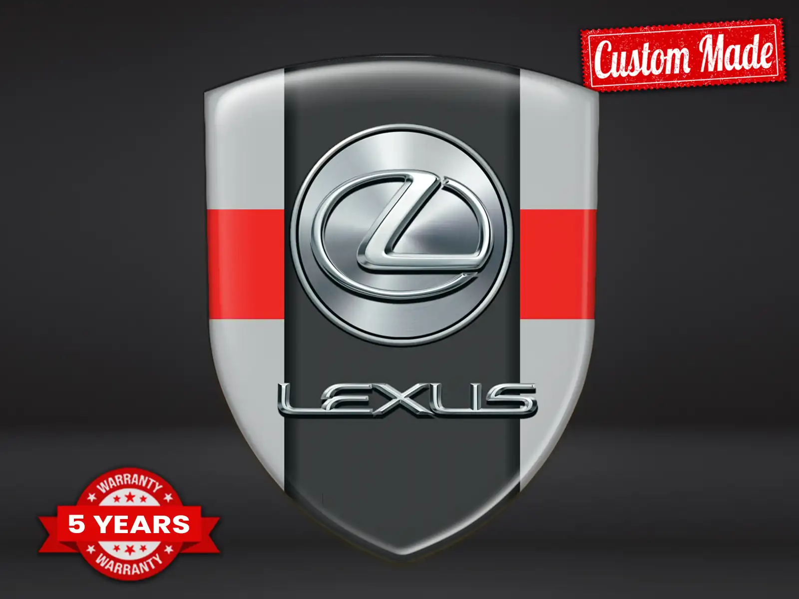 Lexus Selbstklebendes Etikett Universal Hochwertig Robust